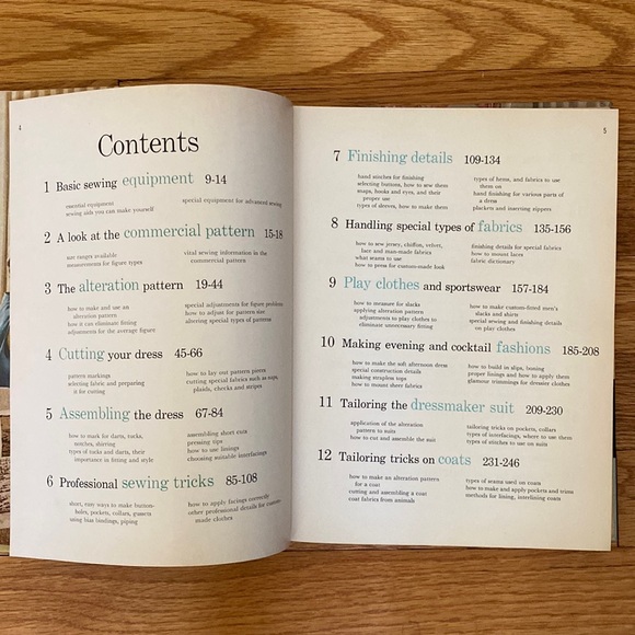 VINTAGE 1961 BH&G Hardcover Sewing Book - Picture 5 of 12